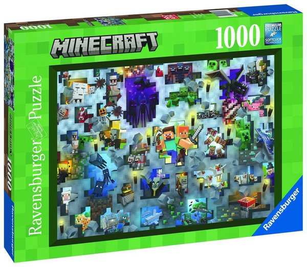 Puzzle: Minecraft Mobs (1000 Teile)